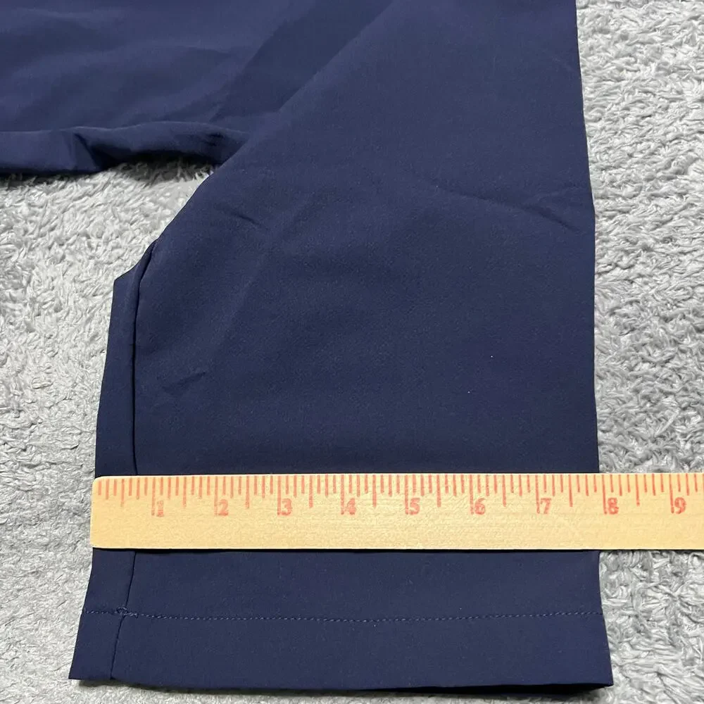 Under Armour Golf Pants Mens 34 x32 Blue Straight Fit Tech Chino 1376625